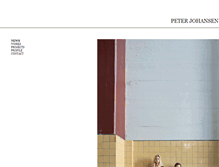 Tablet Screenshot of peterjohansen0501.dk